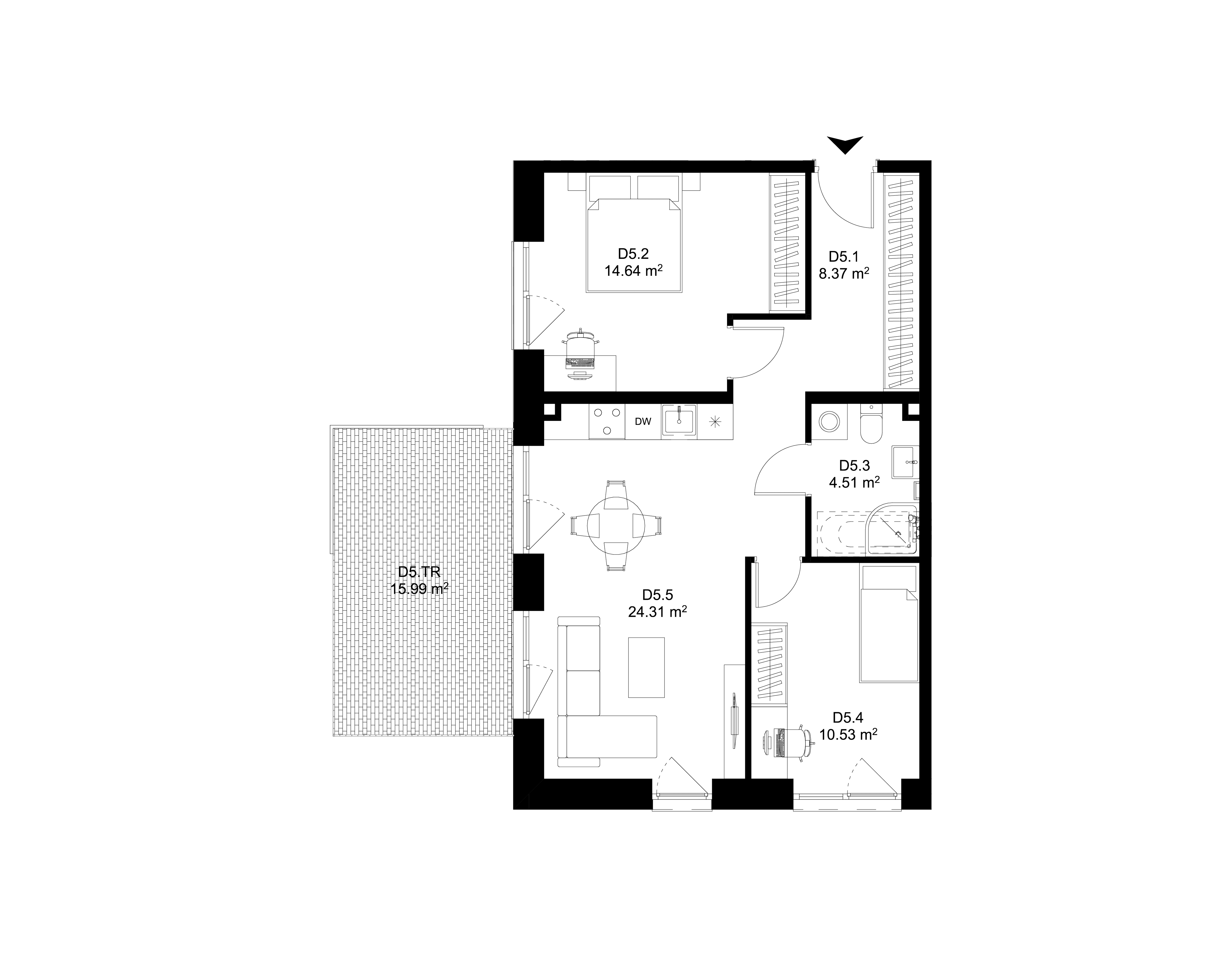 Apartment 2D 1